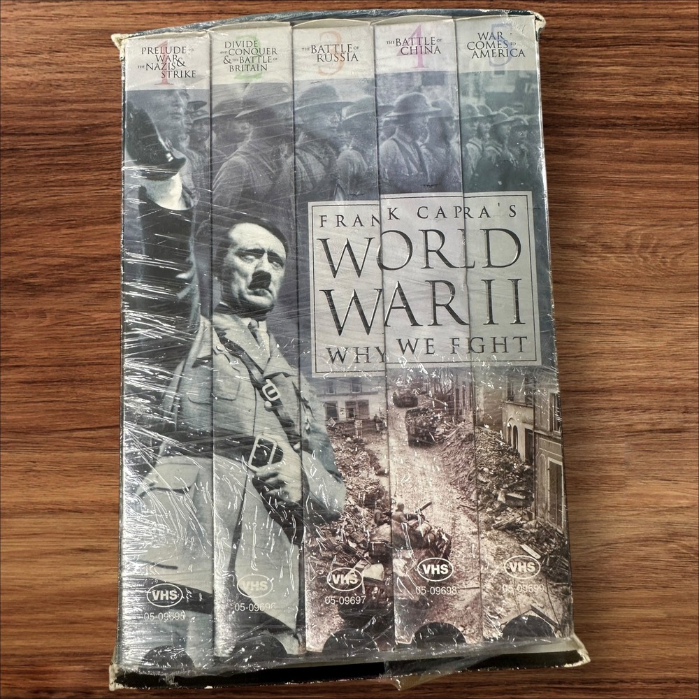Frank Capra's World War II VHS Set Collector Series Why We Fight‎